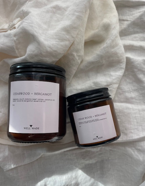 Cedarwood + Bergamot Candle